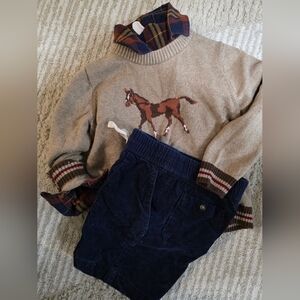 Janie and Jack Navy Pants